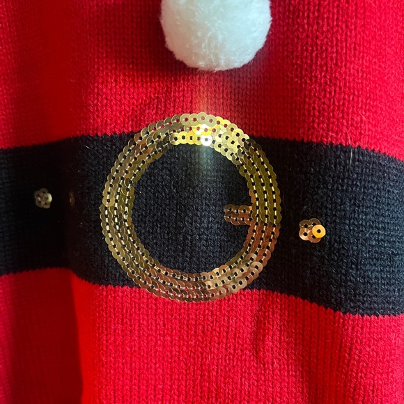 Christmas Poncho- Santa - Picture 4 of 9